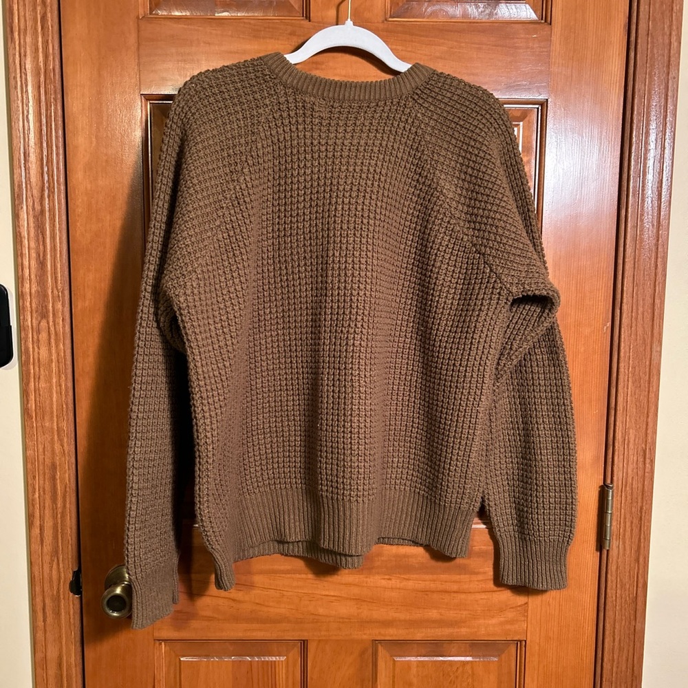 Men's Brown Troy Hill Crew Neck Sweater